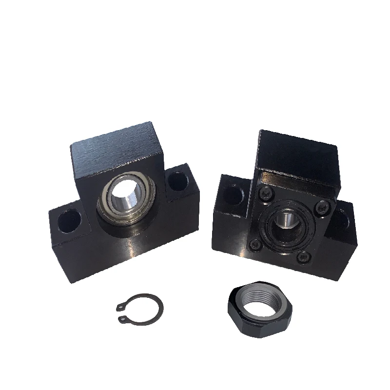 Бесплатная доставка шарикового винта Поддержка блок серии BKBF10 BKBF12 BKBF15 BKBF20 FKFF10