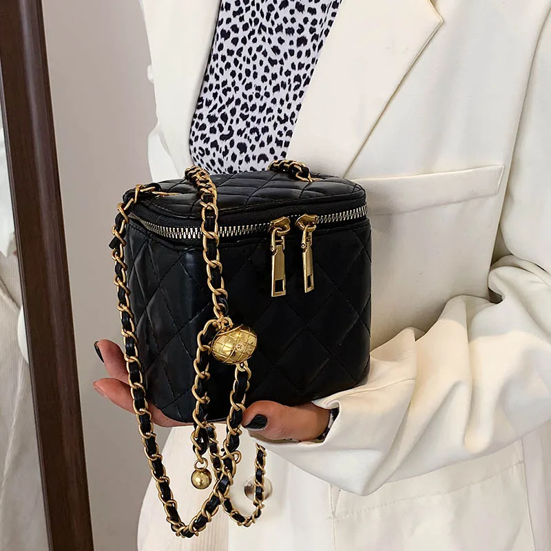 

Mini Square Box Shoulder Bag Luxury Women Crossbody Bag Cute Purse Classic Quilted Design Women Vintage Small Shoulder Purse