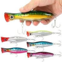 large gram heavy lure sea fishing big mouth climbing popper lure 12 5cm 40g double loop reinforced hook simulated hard lure