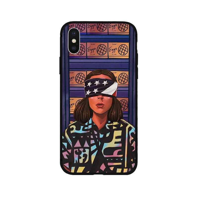 Странные Вещи Сезон 3 черный мягкий чехол из ТПУ чехол для телефона iPhone 8 7 6 6S Plus X XS XR MAX 5 5S SE чехол coque - Цвет: 1558