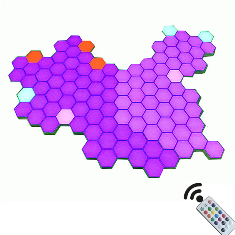 Пульт дистанционного управления творческой Цвет Фул ночной Светильник Quantum