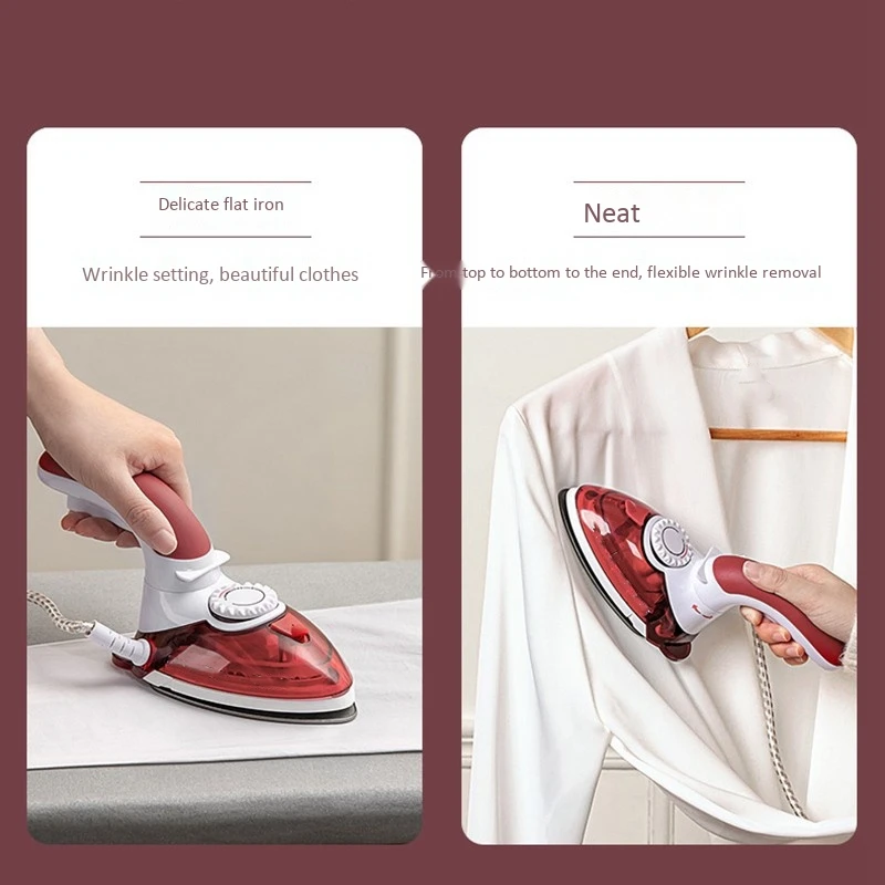 Электрический мини паровой утюг портативный для одежды семейный дорожный ручной