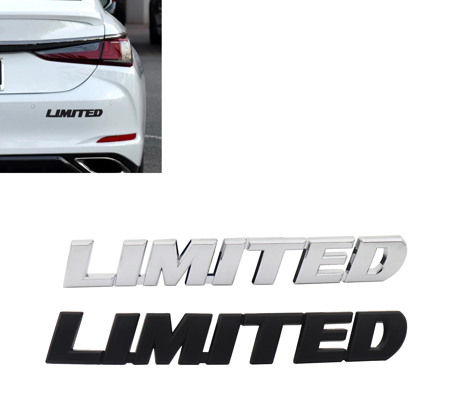 3D Лимитированная серия роскошный брызговик Задняя эмблема наклейка Наклейка для