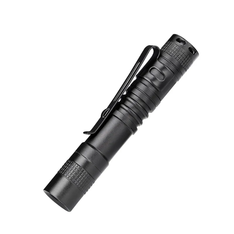 Портативный мини карманный Ручка светильник XPE R3 LED вспышка фонарь рабочий