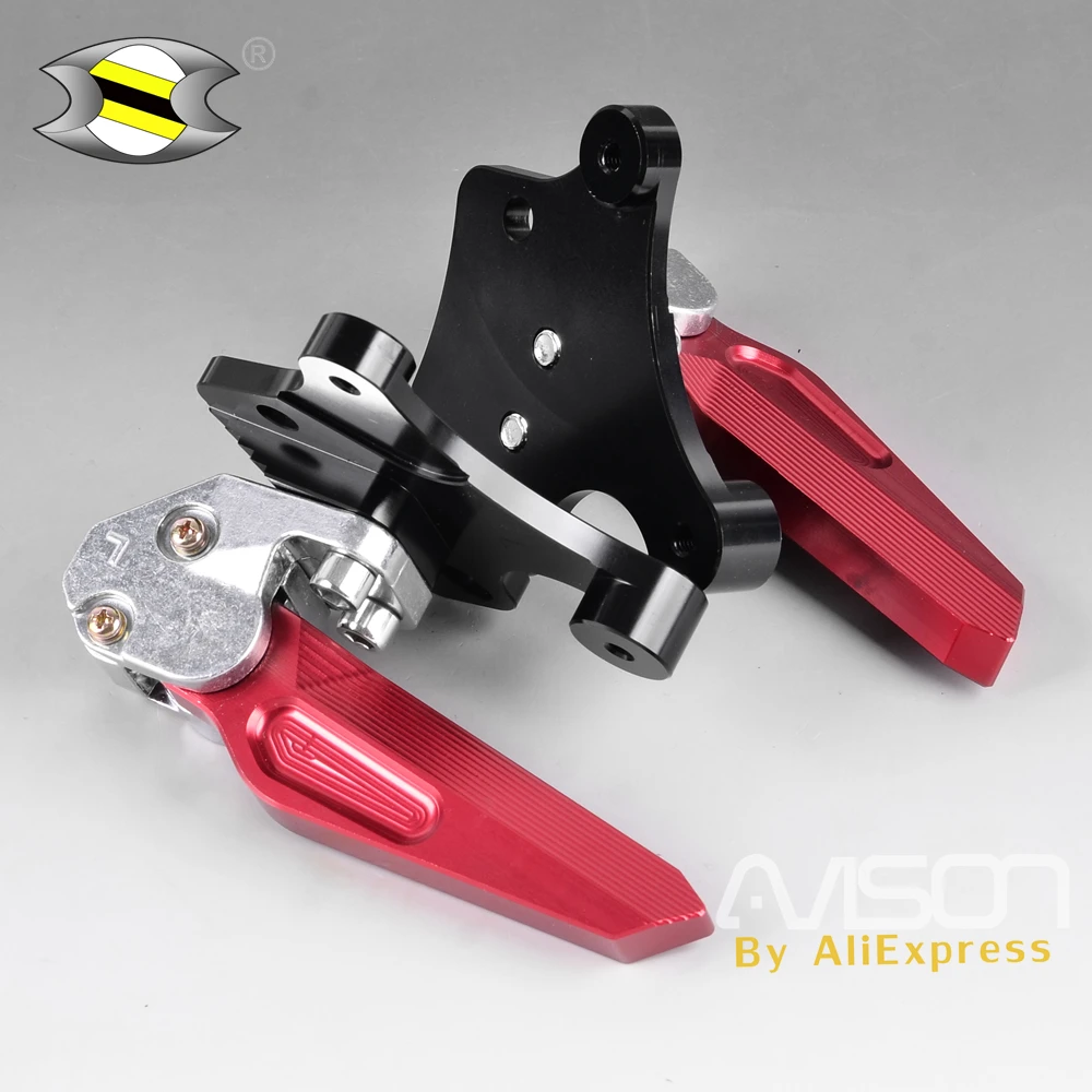 Для X MAX X-MAX Xmax 250 300 400 2017 2018CNC складные мотоциклетные Задние подножки для ног |