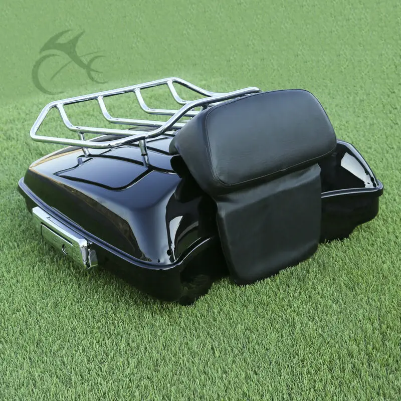 Бритвенный комплект багажник спинка для багажа Harley Tour Pak Touring Road King Street Glide