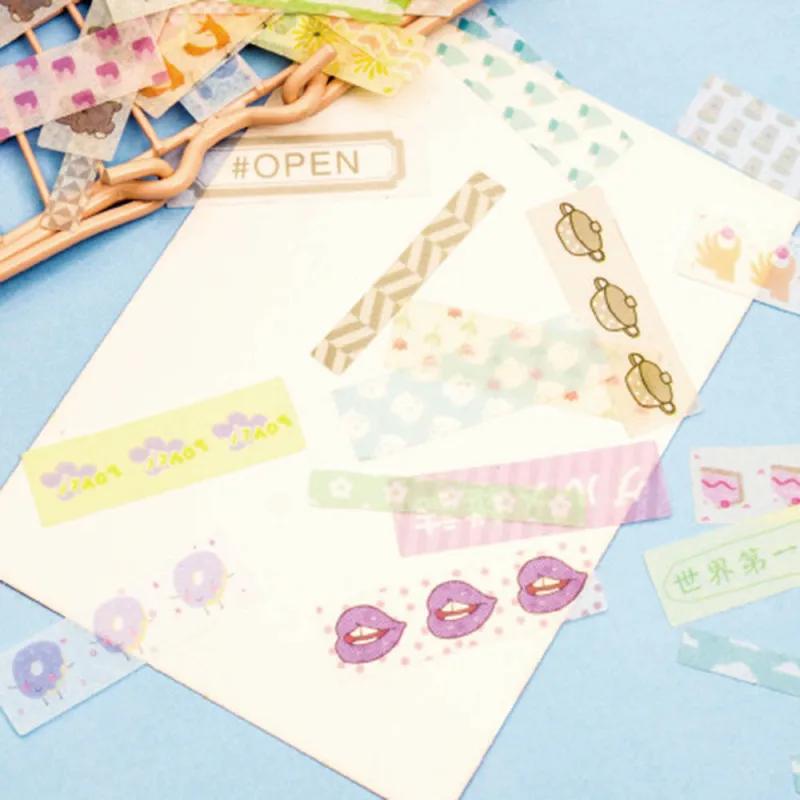 

25PCS/pack Creative Hand Account Stickers Material DIY Scrapbooking Journal Phone Case Decoration Supplies