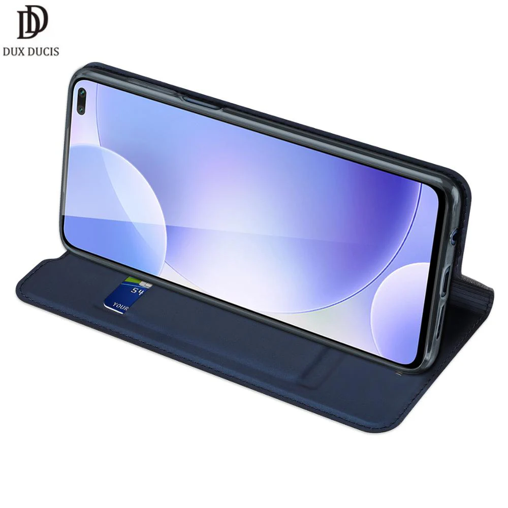 

For Redmi K30 / Redmi K30i / Xiaomi Poco X2 DUX DUCIS Skin Pro Series Flip Case Cover Full Protection Steady Stand Card Slot