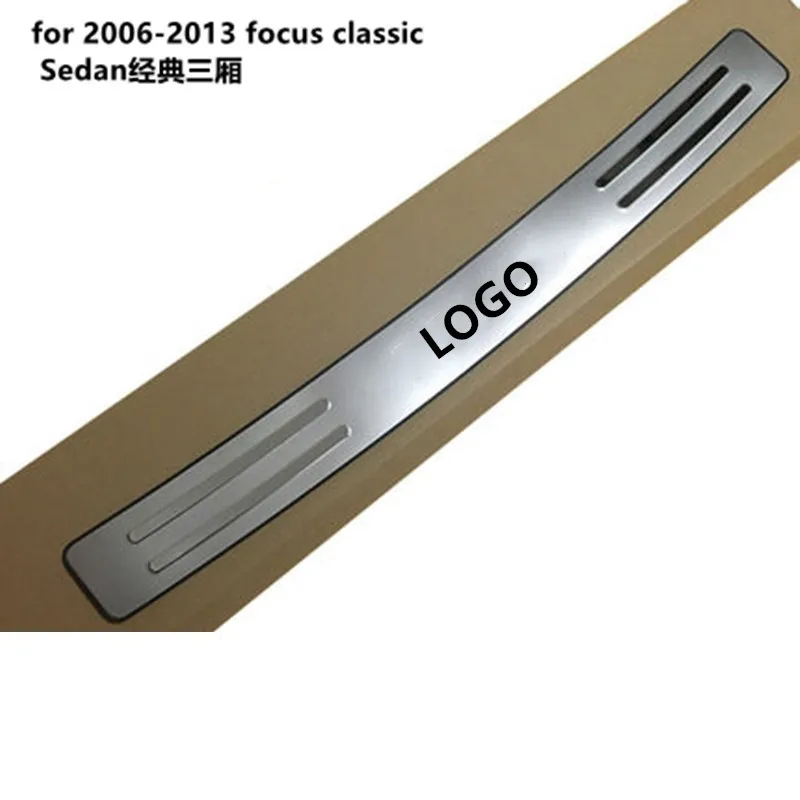 Автомобильные аксессуары протектор для заднего бампера из нержавеющей стали