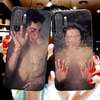 cutewanan abstract art underwater boy and girl phone case for samsung note 7 8 9 10 plus lite galaxy j7 j8 j6 plus 2018 prime