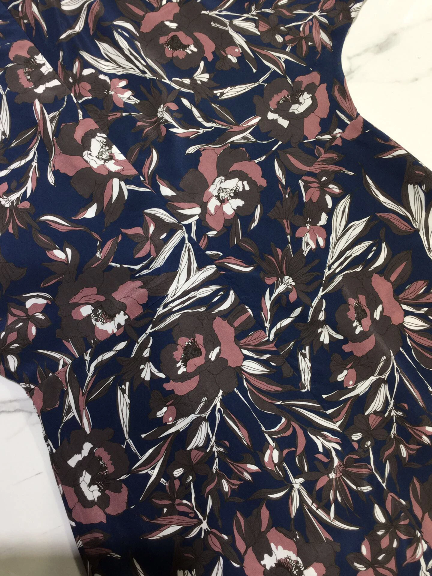 

European And American 2021 New Fashion Leisure Silk Printed Round Neck Waist Elegant Temperament Short Sleeve Dress