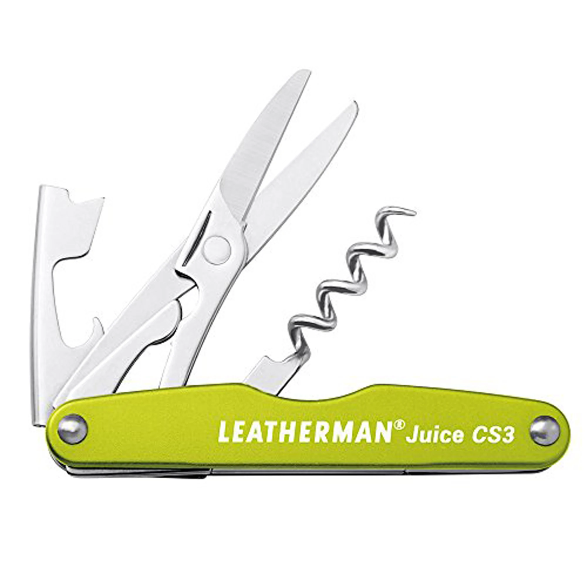 Мультитул LEATHERMAN - Juice CS3 с ножницами пружинного действия открывалкой для бутылок и