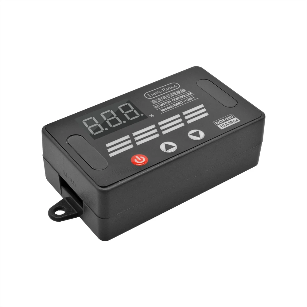 DC8V-55V 10A DC pwm контроллер скорости двигателя светодиодный цифровой переключатель ускорение замедления выключения питания постоянная память 12 В 24 в 36 в 48 в