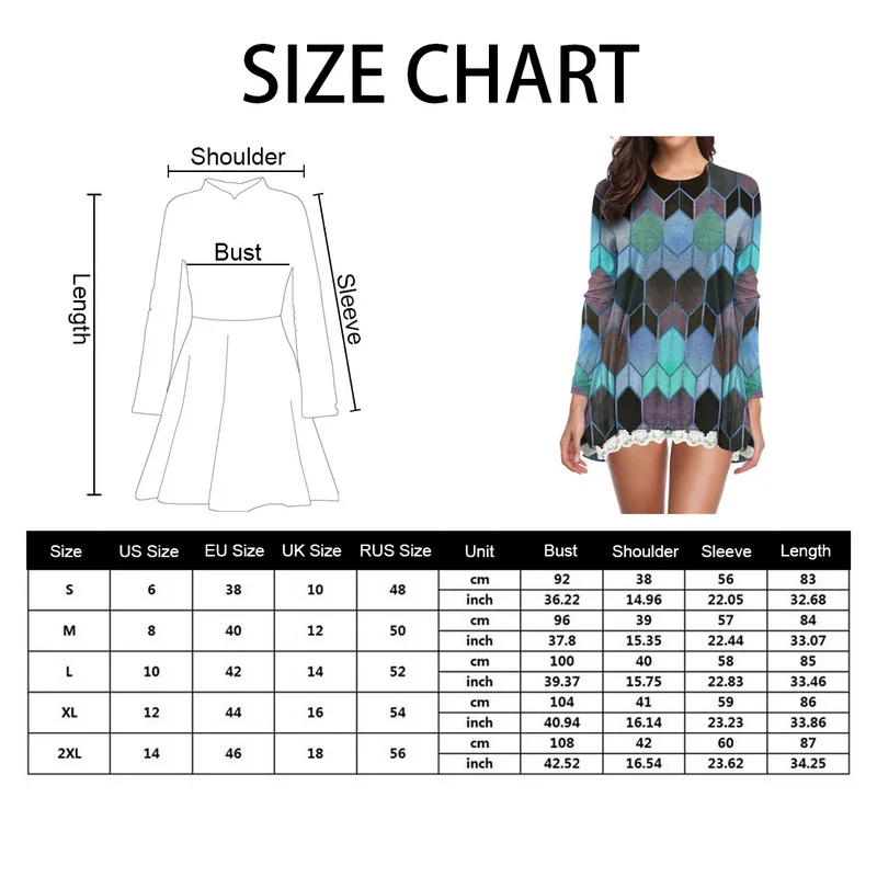 

Hot Sale Women Fashion Long Sleeve O Neck Casual Dress Ladies Geometric Print Lace Patchwork Dresses Vintage Elegant Dresses