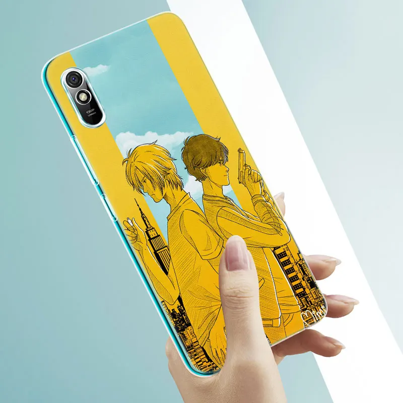 hot banana fish anime silicone case for xiaomi redmi note 10 9 pro max 10s 9s 8t 8 8a 9 9a 9c 9t k40 pro 5g soft cover free global shipping