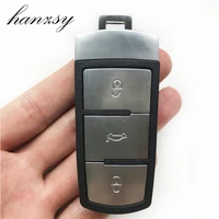 10pcs 3 buttons car key case for vw volkswagen cc passat magotan for 3c0 959 752 ba 752 ad car remote key shell fob cover