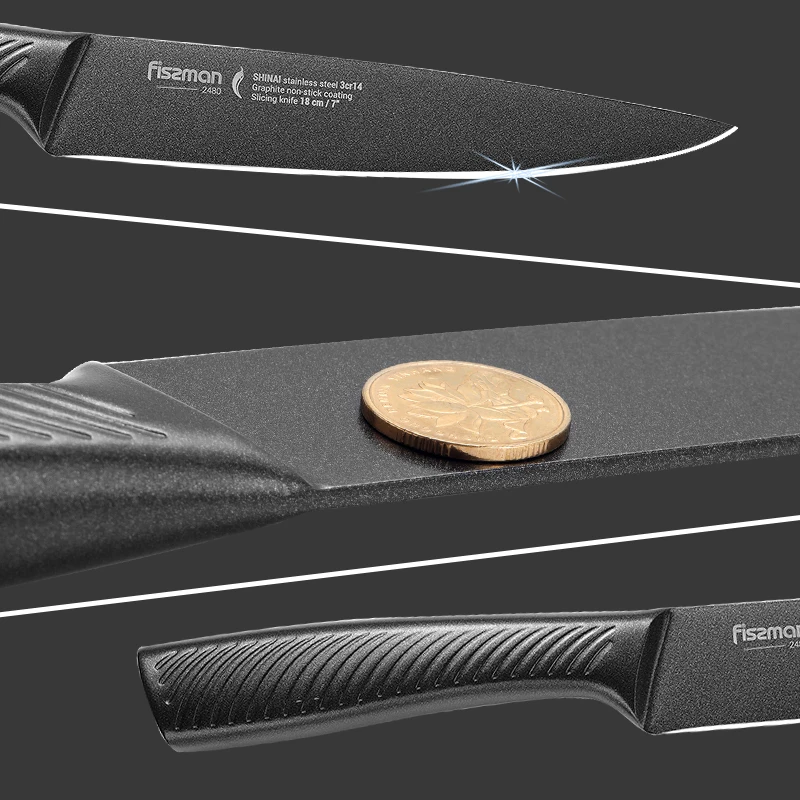 Фиссман 7 &quotкухонные ножи для нарезки из высокоуглеродистой нержавеющей стали