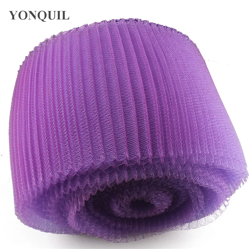 Multiple Color12CM/16 CM Crinoline Horsehair 100% Nylon Net Fabric Hair Accessories Fascinators Craft15 Yards/Lot |