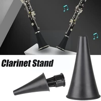 1pcs black clarinet stand bracket foldable portable flute holder metal musical instrument placement rack