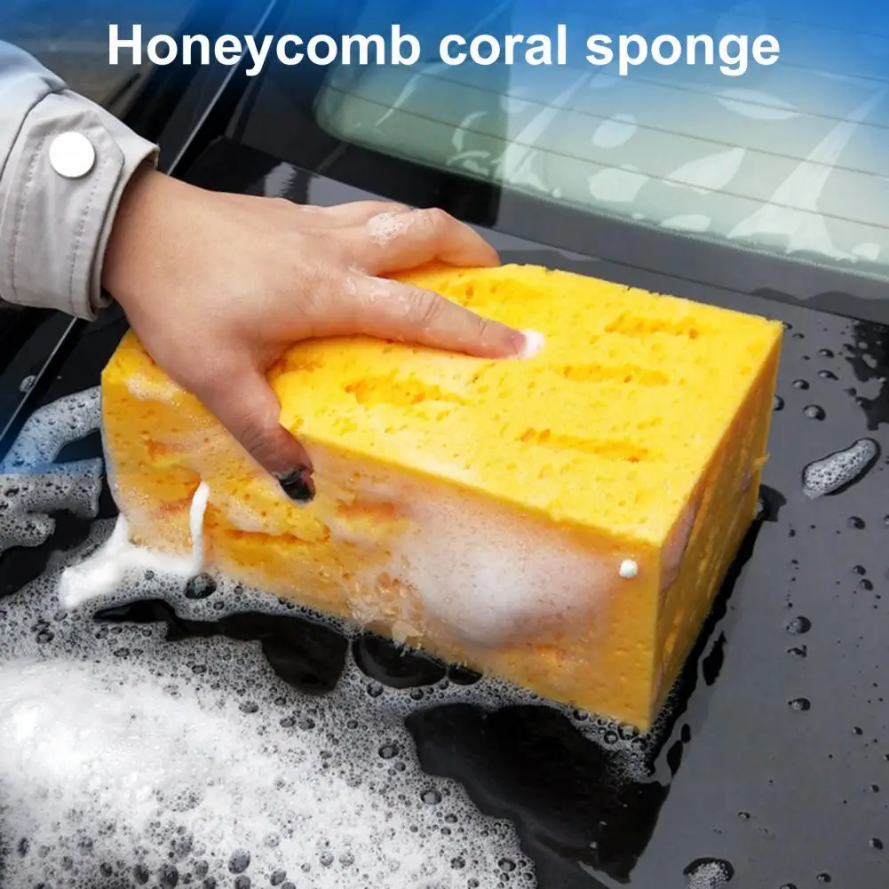 

Губка для мытья автомобиля, многофункциональный супер-впитывающий инструмент 8 форм для ухода за автомобильной краской, домашние губки, тря...
