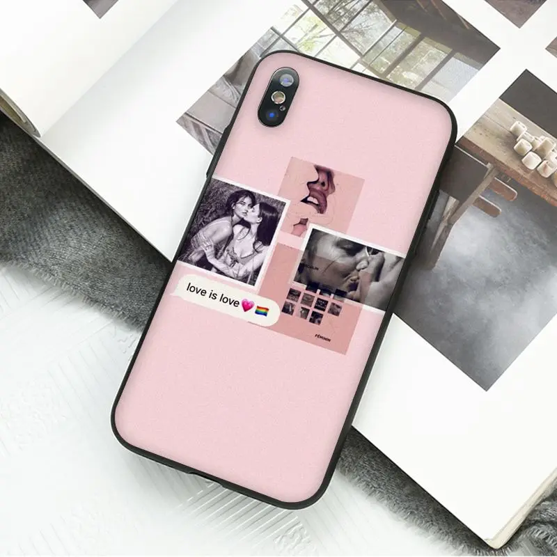 Yinuoda Винтажный Розовый эстетический песенок, черный чехол для телефона Apple iPhone 8 7 6 6S Plus X XS MAX 5 5S SE XR, чехлы
