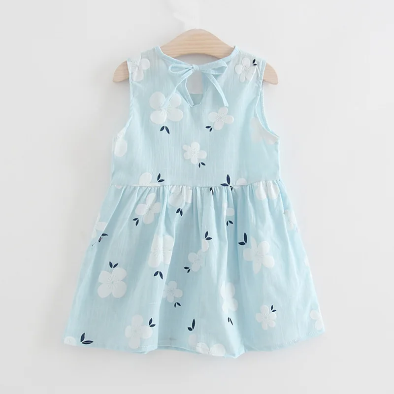 Детские платья для девочек летнее стильное платье принцессы с цветами детская