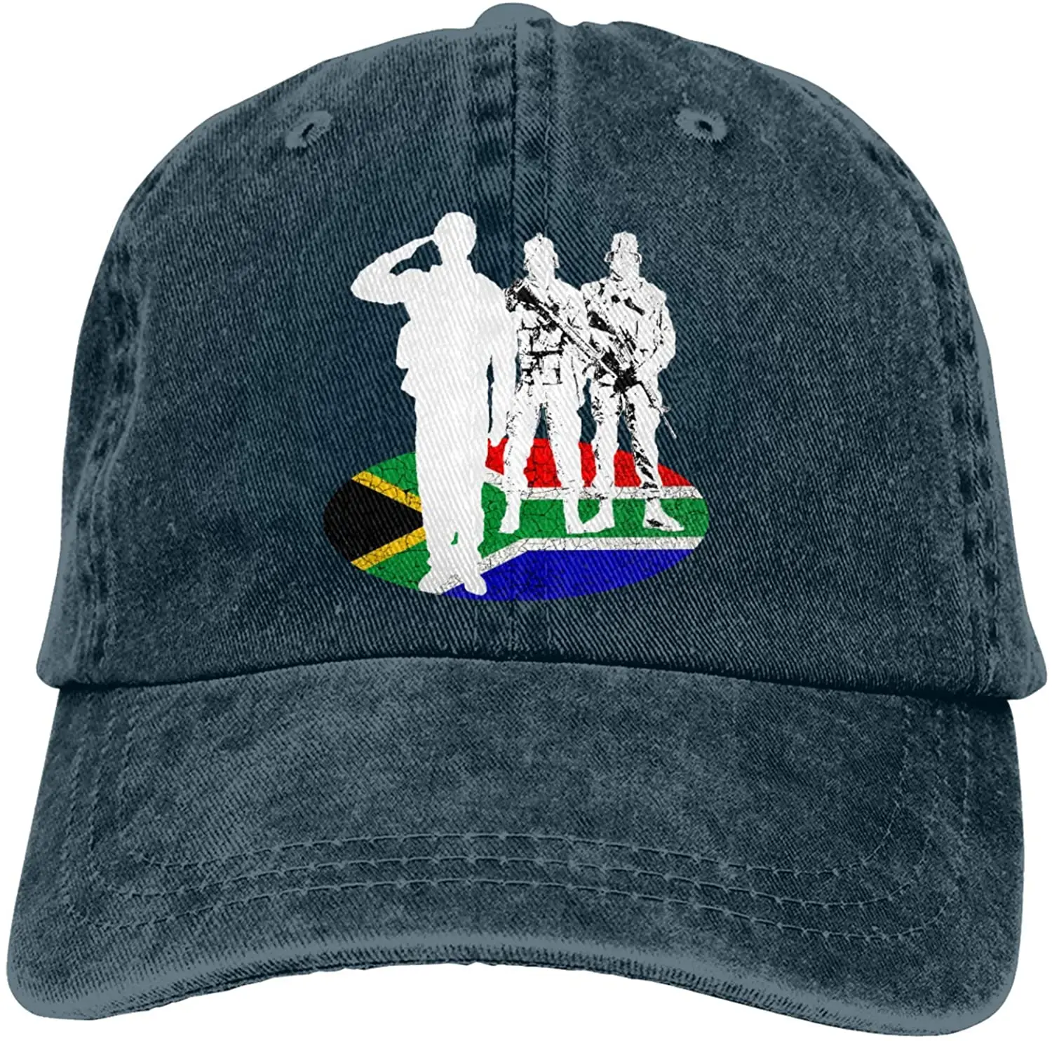 

Спортивная джинсовая кепка Proud Veterans, регулируемая бейсбольная ковбойская Кепка унисекс