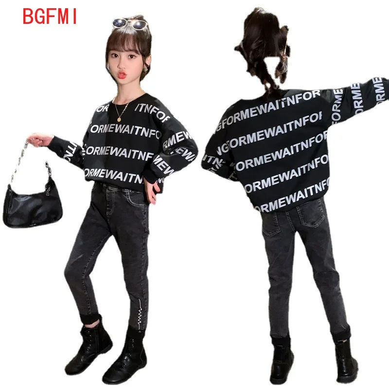 Детские костюмы для девочек одежда на весну и осень детская комплекты маленьких