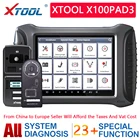 XTOOL X100 PAD3 с kc501 ks01, профессиональные диагностические инструменты OBD2, Immo, автомобильный OBD2 Программатор ключей, быстрое обновление