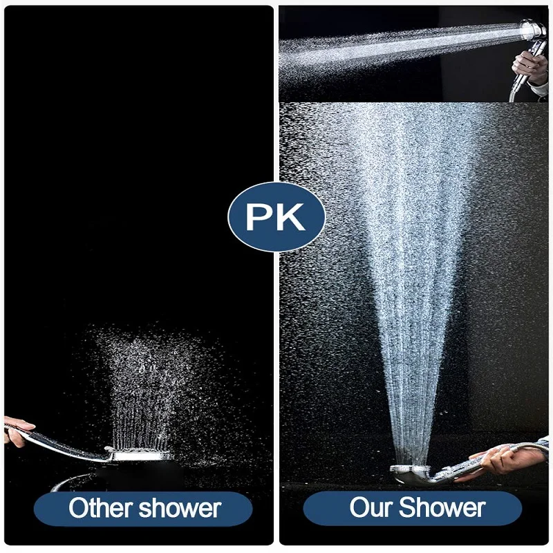 Головка для душа Спа с кнопкой включения/выключения 3 функции | Обустройство дома