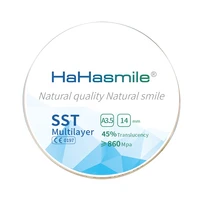 sst multilayer 98mma3 5 ceramic tooth dentures factory price preshaded zirconia block for dental lab dental zirconia blocks