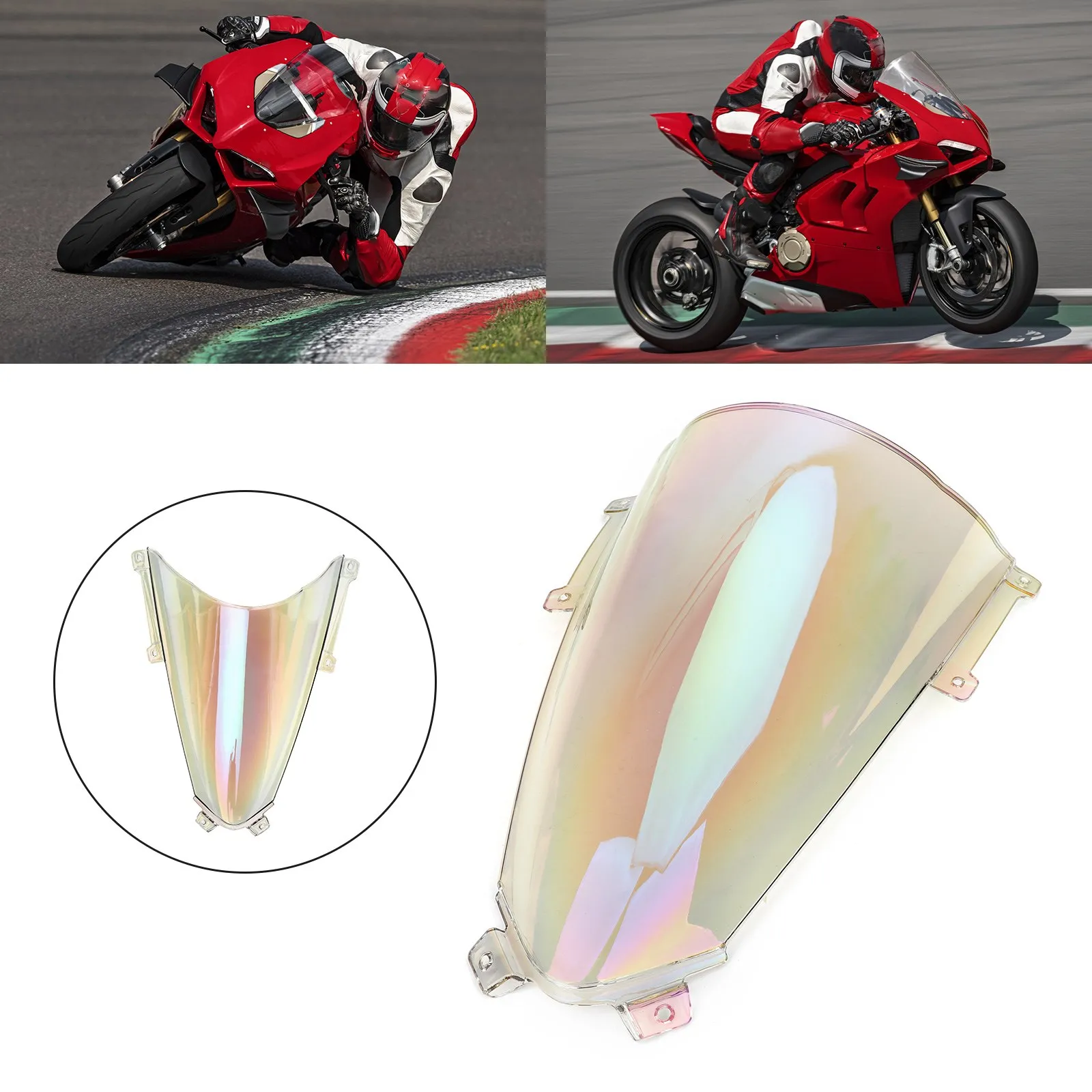 

Artudatech for DUCATI PANIGALE V4 R 2019 Windshield Windscreen Wind Shield Protector Motorcycle Accessories Parts