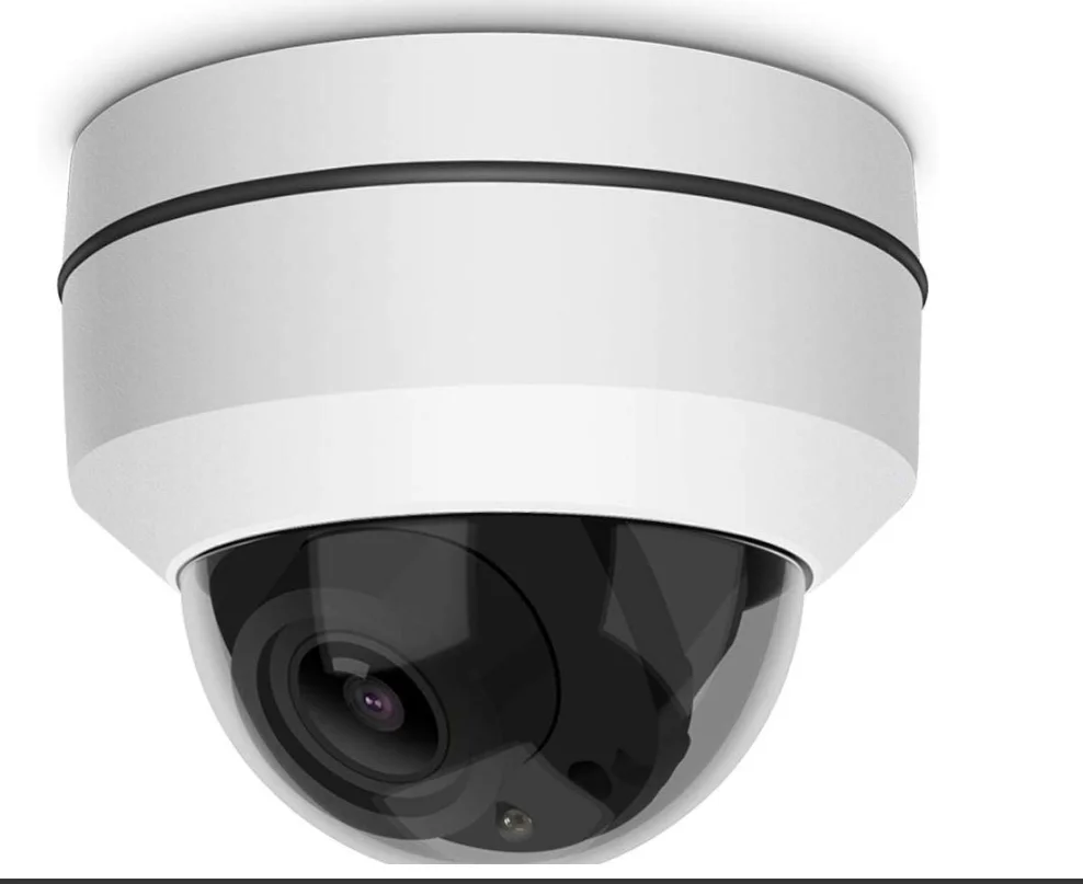 UniLook открытый 5MP PoE PTZ безопасности IP камера 2592x1944P супер HD 4X оптический зум PTZ купольная камера антивандальная с кронштейном