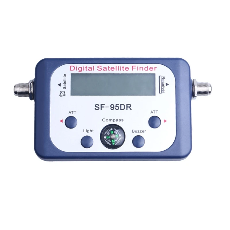 

TV Signal Receiver Satellite Decoder Satfinder LCD Display SF-95DR Receptor