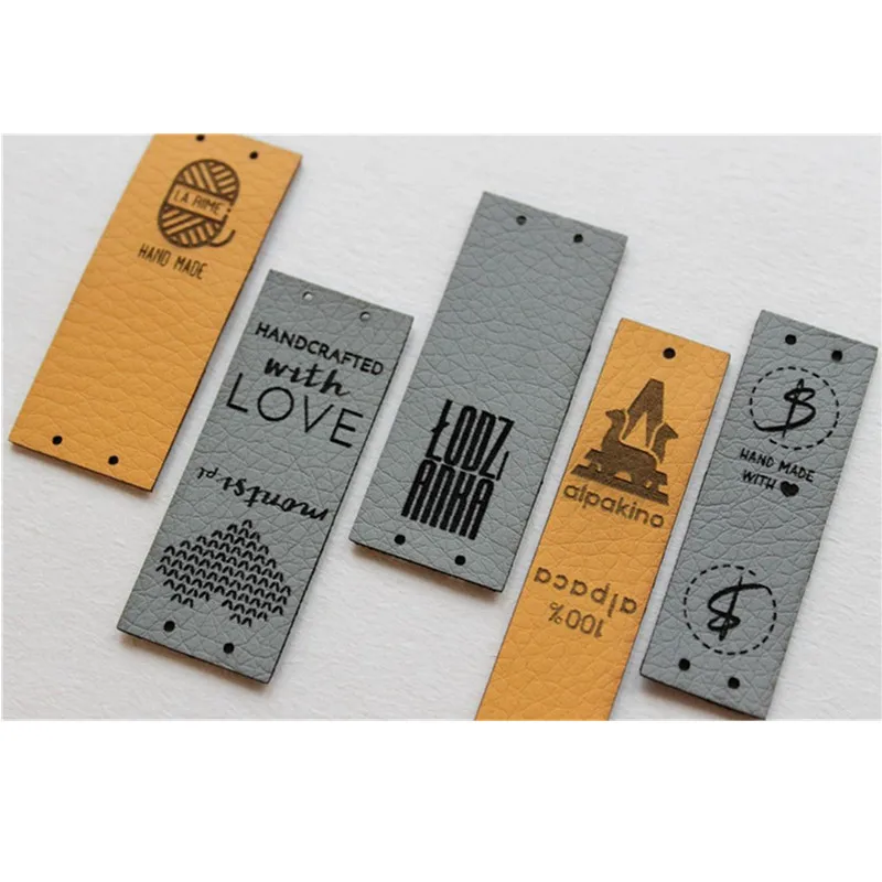 Miglior 55 Pezzi Personalizzati Cucire Su Maglieria Etichette Per Abbigliamento Etichette Per Prodotti In Pelle Fatte A Mano Con Logo Del Marchio Etichetta Coperta All'uncinetto Artigianale