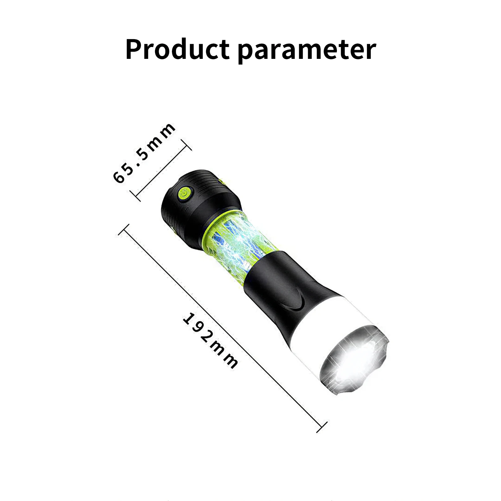 

Anti-Mosquito Flashlight Rechargeable Aluminum Alloy Multifunctional Portable Convenient Flashlight Waterproof With Hook Clip