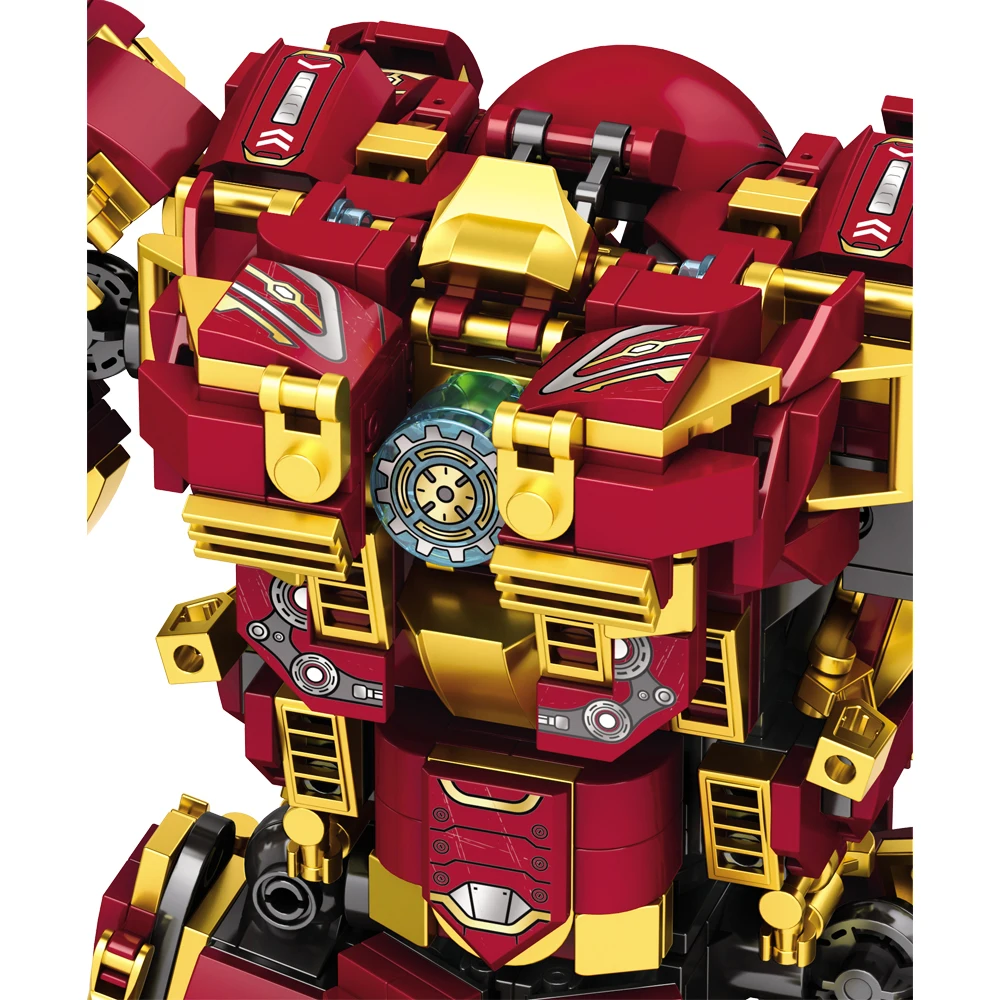 Халкбастер Железного человека военные машины строительные блоки Супер герои