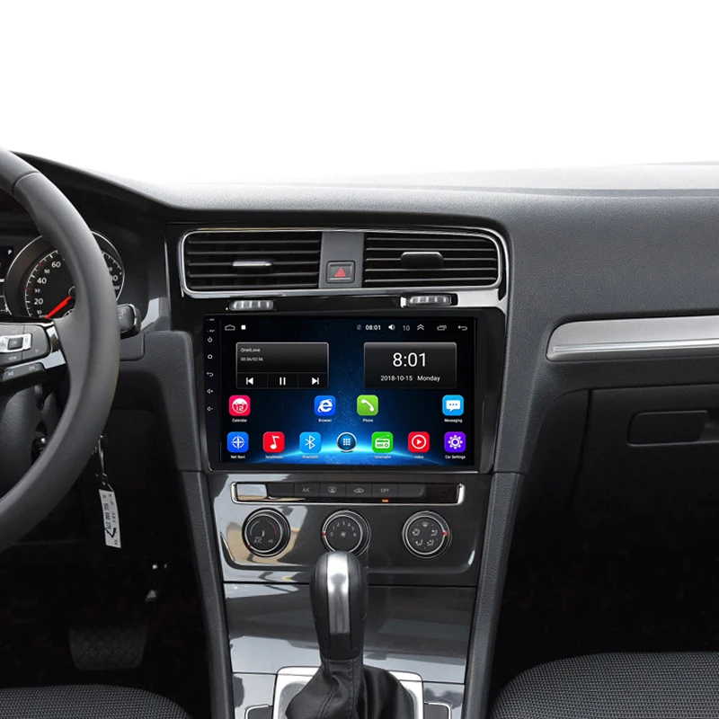 Автомагнитола 2 Din Android 9 GPS-навигатор стерео плеер wifi мультимедийный