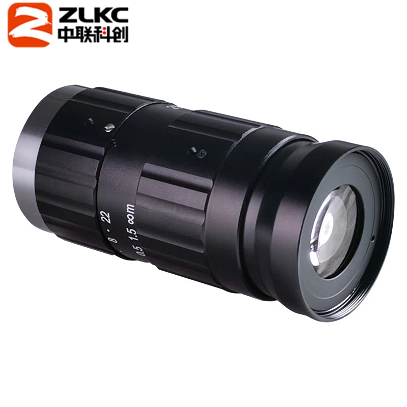 Low Distortion FA Lens 20 Megapixel 12mm 16mm 25mm 35mm 50mm Fixed Focal Manual Iris Industrial Lens C Mount for Machine Vision enlarge
