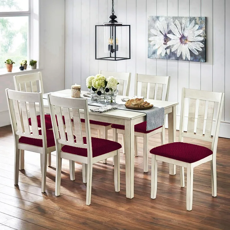 Эластичный чехол на сиденье из спандекса для стула протектор кухонного сиденья