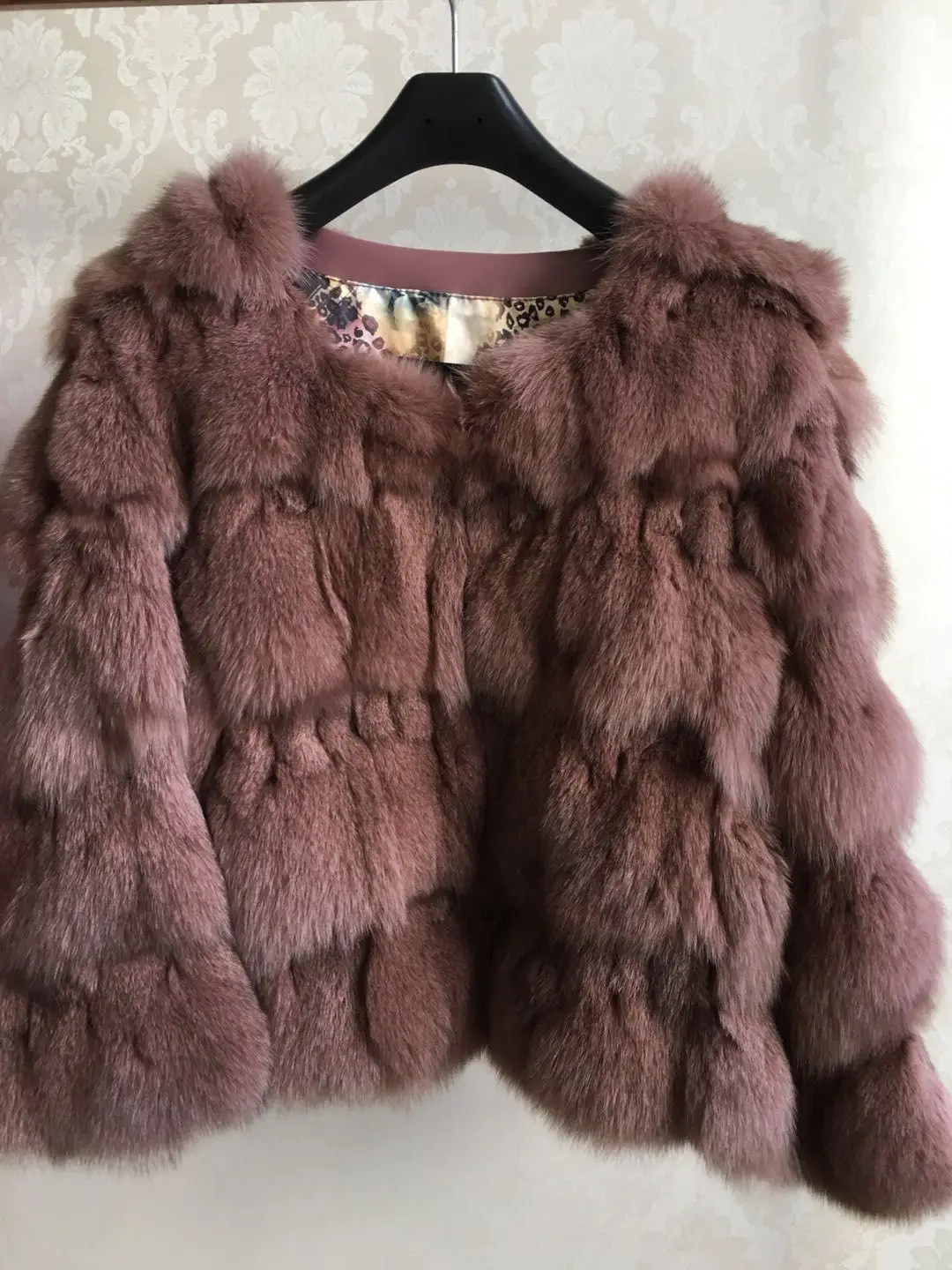 2020 new autumn natural real fox fur coat for women