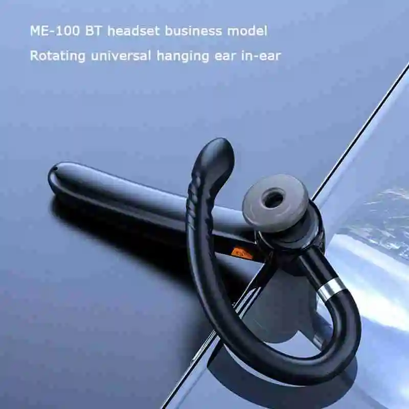 

Гарнитура ME-100 Беспроводная совместимая с Bluetooth, с ушным креплением, в рабочем режиме, длительный режим ожидания, без задержек, general 5,0