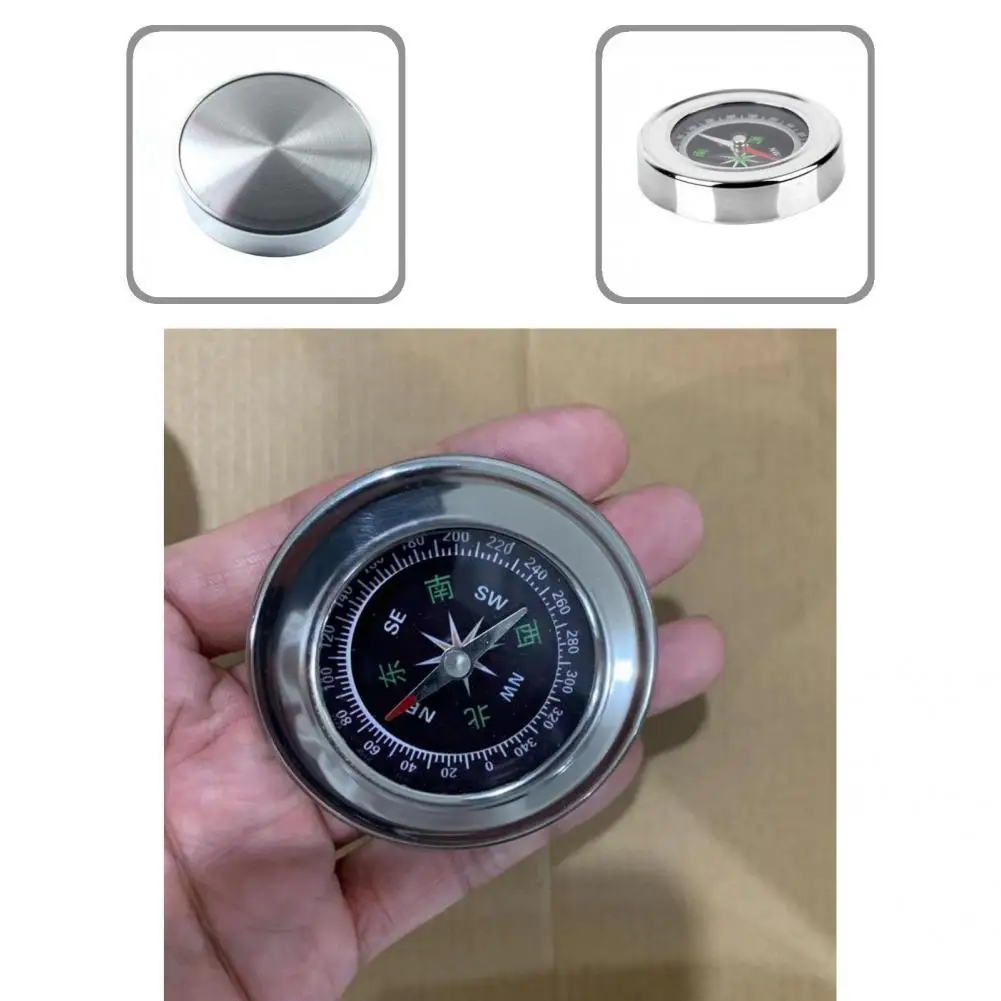 

Guide Direction Portable Guide Solid Lightweight Handheld Compass for Camping