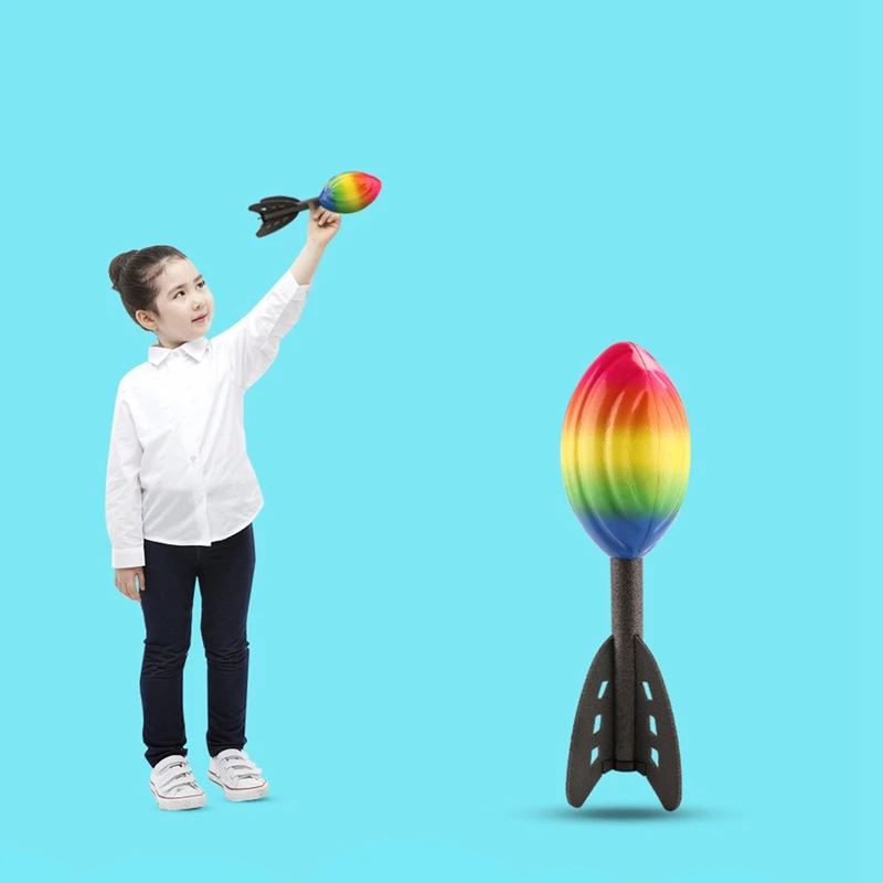 Outdoor Children Throw Missile Squishy Rocket Hand Toy PU Foam Games for Kids | Игрушки и хобби