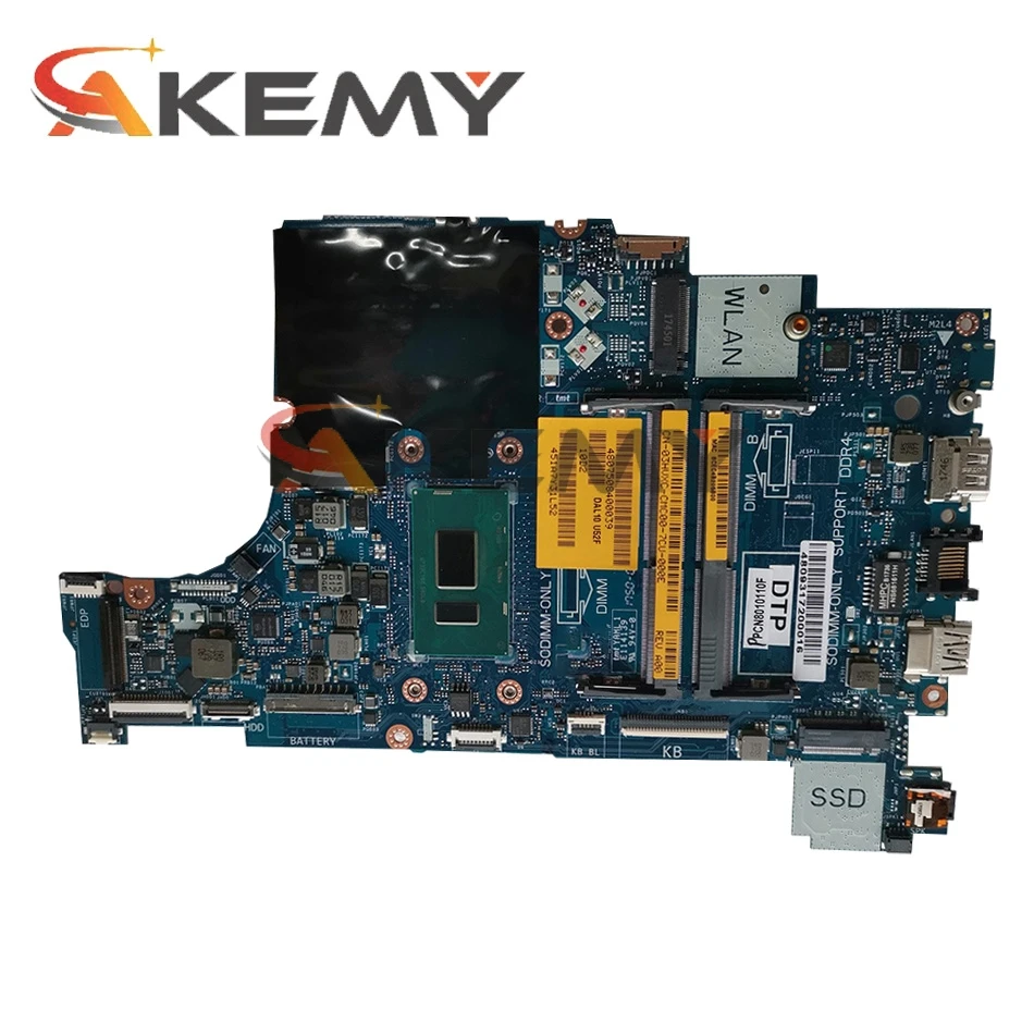 100% новый для Dell 5570 5770 3490 3590 материнская плата с SR3L9 i5-8350U 0NCGFJ CN-0NCGFJ DAL10 LA-F115P работает