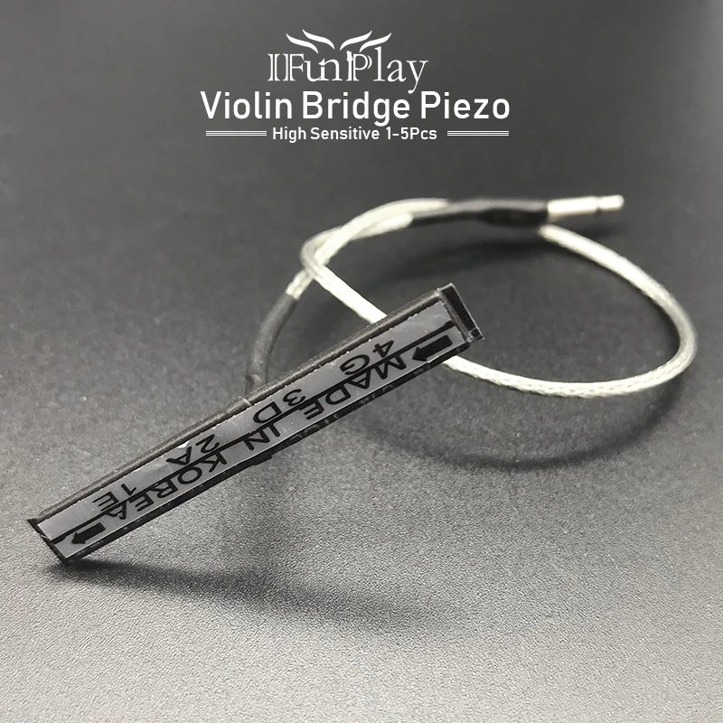 1 шт./5 шт. высокочувствительный пикап для скрипки мост пьезо скрипка эквалайзер