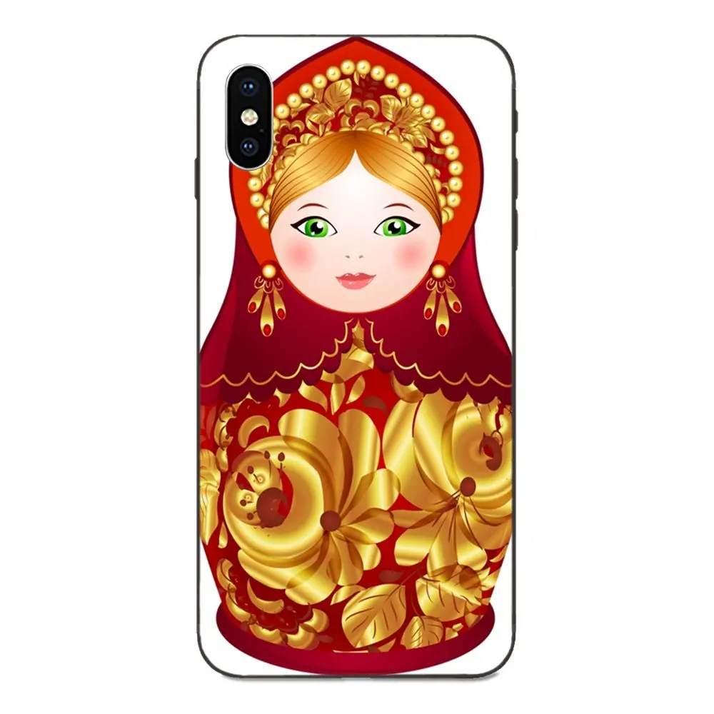 Сотовый Чехол для телефона с принтом матрешек Matryoshka Galaxy A8 A9 звезды Примечание 4 8 9