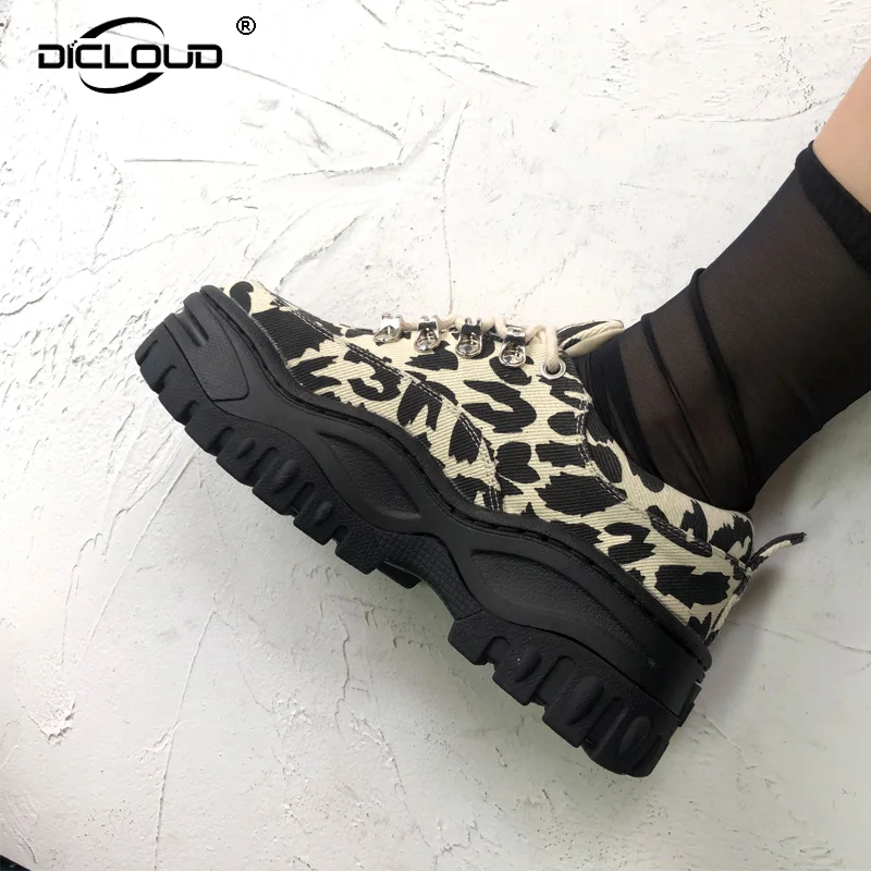 Женские холщовые кроссовки Insta модная обувь в стиле Харадзюку на платформе с