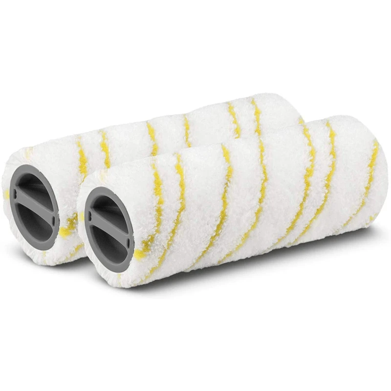 

4PCS Suitable for Vacuum Cleaner Karcher FC3 FC5 2.055-007.0 Wet and Dry-Set Rollers & 2.055-006.0 Set Of Rollers