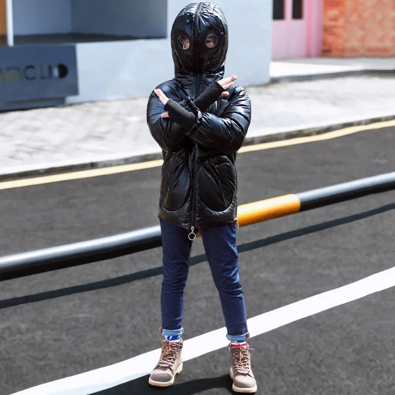 

Winter Fashion Waterproof Warm Cotton Child Coat Cartoon Baby Boys Jackets Children Outerwear Kids Outfits For 3-14 Years Old